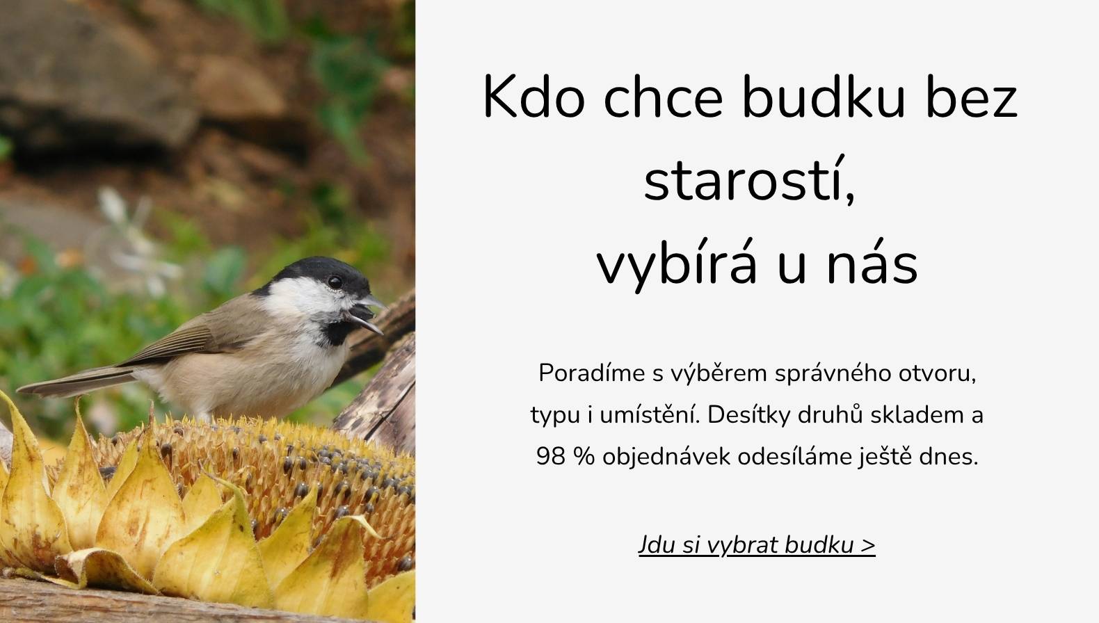 Nap&aacute;jadl&aacute;, kŕmidl&aacute; a b&uacute;dky pre vt&aacute;ky Esschert Design