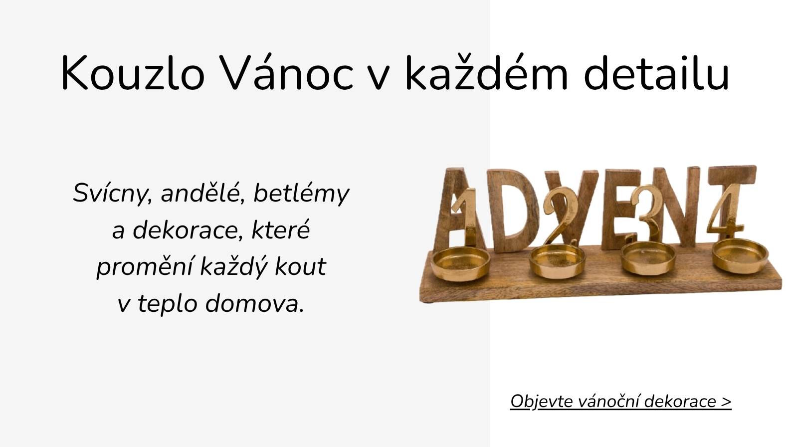Vianočné dekorácie do bytu aj na chalupu