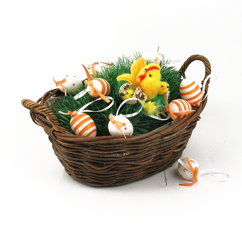 2013 Veľká noc - prútený košík