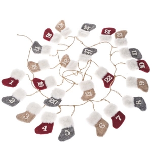 Adventní kalendář ponožky