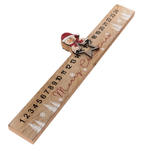 Adventný kalendár snehuliak