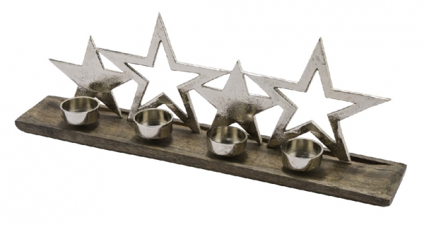 Adventný svietnik 44x8x16cm