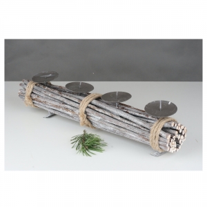 Adventný svietnik ratanový 55cm