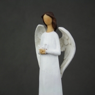 Anjel držiaci holubicu 23cm