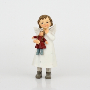 Anjel dievčatko s bábikou
