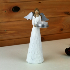 Anjel na čajovú sviečku 15cm