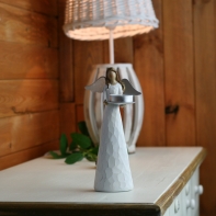 Anjel na čajovú sviečku 15cm