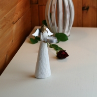 Anjel na čajovú sviečku 15cm