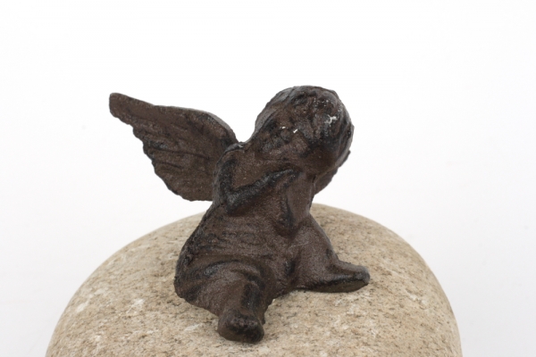 Anjel na kameni 10x8x9,5cm
