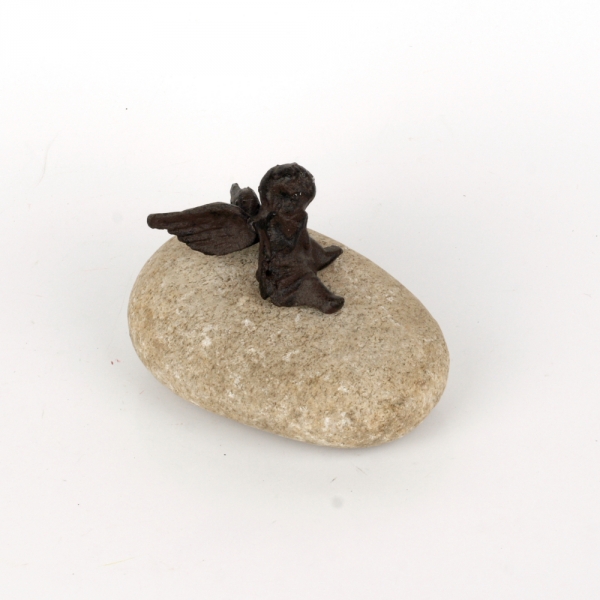 Anjel na kameni 10x8x9,5cm