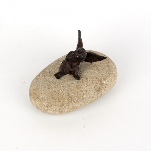 Anjel na kameni 10x8x9,5cm