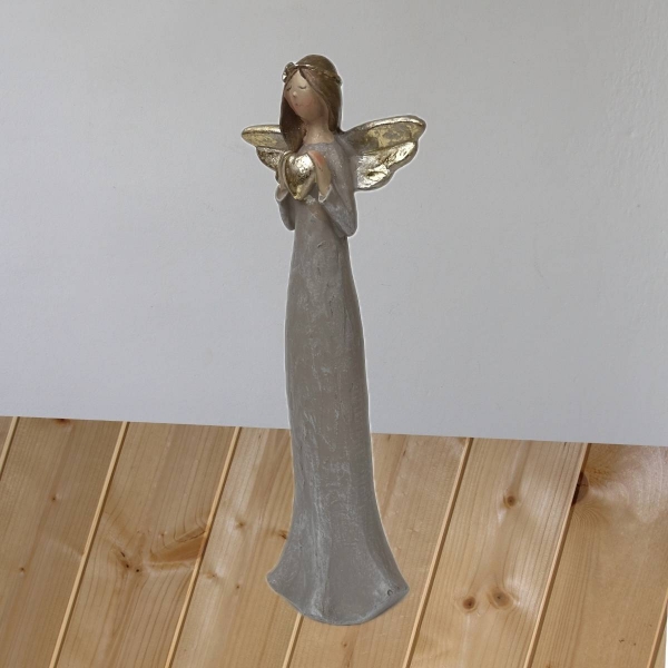 Anjel nádeje srdca 25 cm