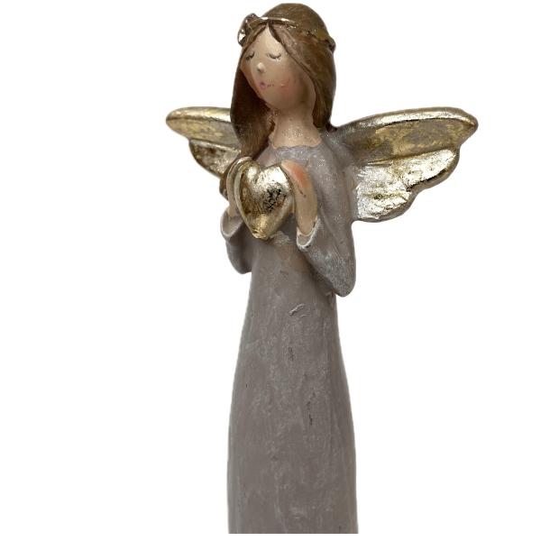 Anjel nádeje srdca 25 cm