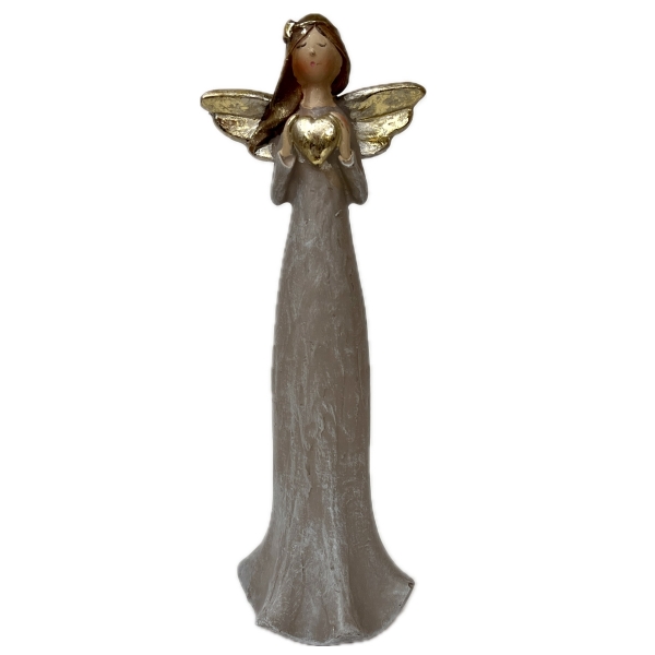 Anjel nádeje srdca 25 cm