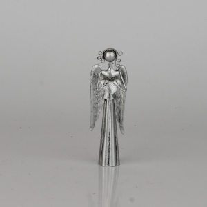 Anjel plechový 11cm so srdcom