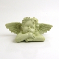 Anjel podopierajúci hlavičku 17x8x8cm