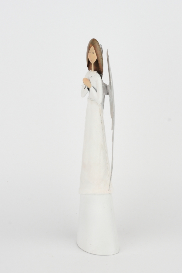 Anjel s kovovými krídlami 40cm