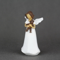 Anjel s medvedíkom v náručí 14cm