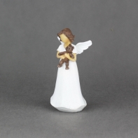 Anjel s medvedíkom v náručí 14cm