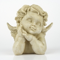 Anjel s podopretou hlavou 10cm