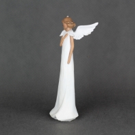 Anjel s rukou na srdci 25cm