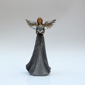 Anjel s šedými šaty XXL Múdrosť