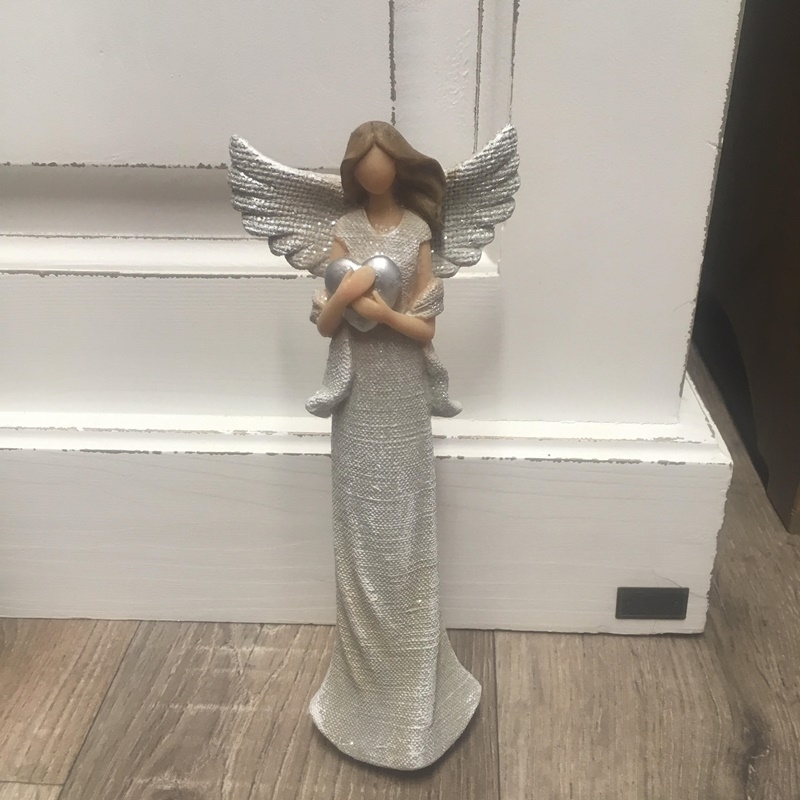 Anjel so srdcom trblietavý 24cm