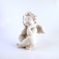 Anjel sediaci biely 22,5 cm A
