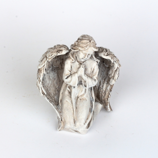 Anjel soška modliaci sa