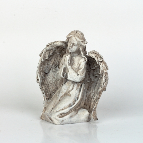 Anjel soška modliaci sa