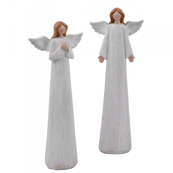 Anjel soška ruky na srdci Anastázie 30cm