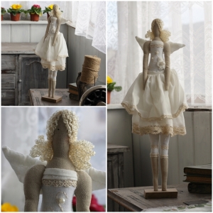 Anjelka na podstavci 50cm