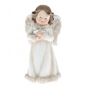 Anjelik so srdiečkami 12cm