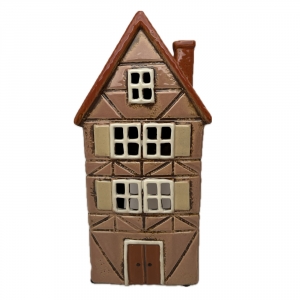 Architektonický klenot - keramický domček A 13,5x26,5x10,5cm