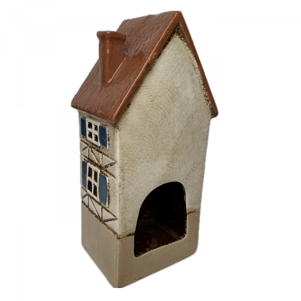 Architektonický klenot - keramický domček D 13,5x26,5x10,5cm