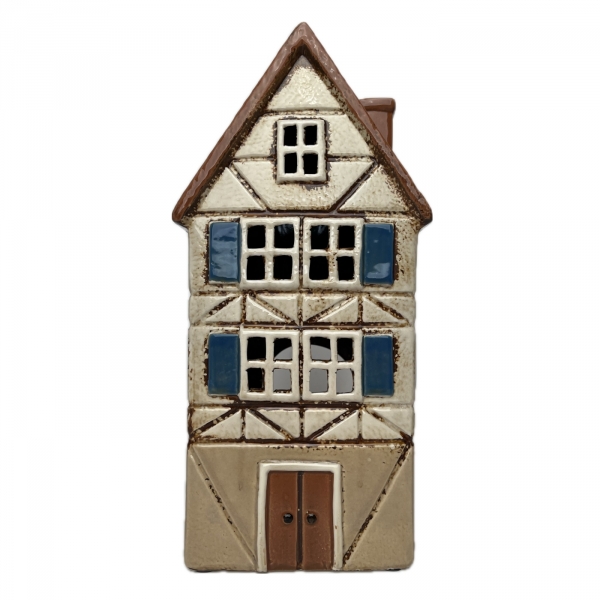 Architektonický klenot - keramický domček D 13,5x26,5x10,5cm