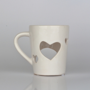 Aróma lampa hrnček so srdcom 12,5×11×9cm