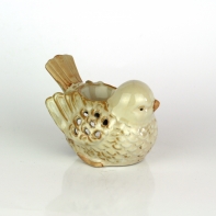 Aróma lampa vtáčik krémový 12cm