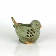 Aróma lampa vtáčik zelený 12cm