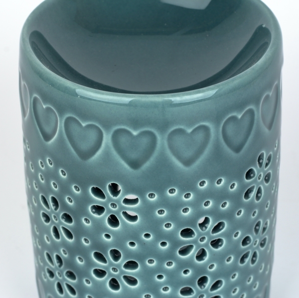 Aróma lampa šedá 9x13x9cm