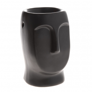 Aromalampa hlava čierna 7,5x13x8,5cm