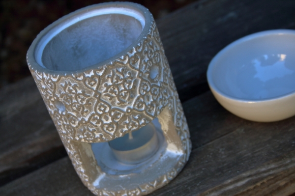 Aromalampa keramická 9,5×12×9,5 cm