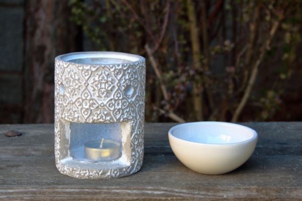 Aromalampa keramická 9,5×12×9,5 cm