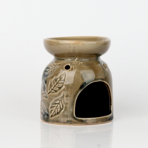 Arómalampa keramická hnedá 11x9cm