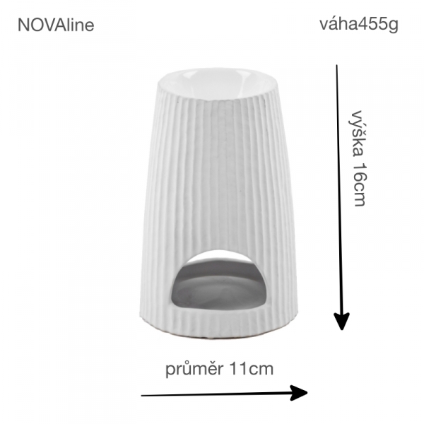 Aromalampa keramická Ľahkosť