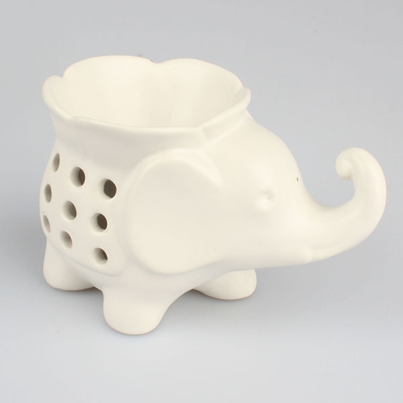 Aromalampa keramická sloníča