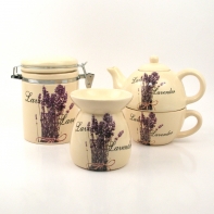 Aromalampa levanduľa 9x9x11cm