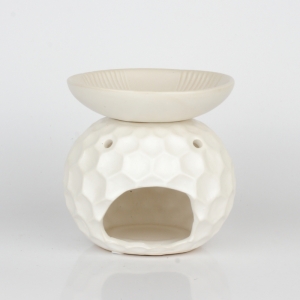 Aromalampa veľká krémová 13x13cm