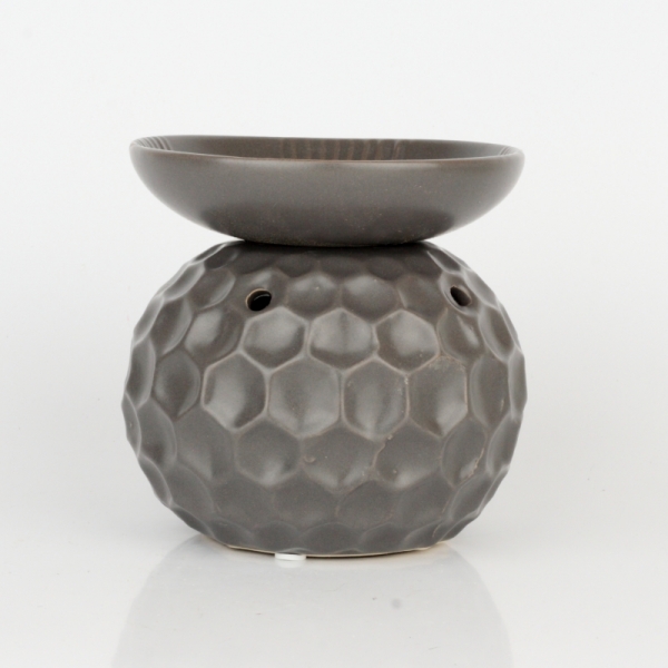 Aromalampa veľká šedá 13x13cm