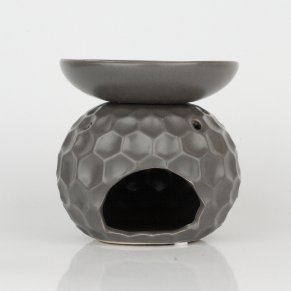 Aromalampa veľká šedá 13x13cm